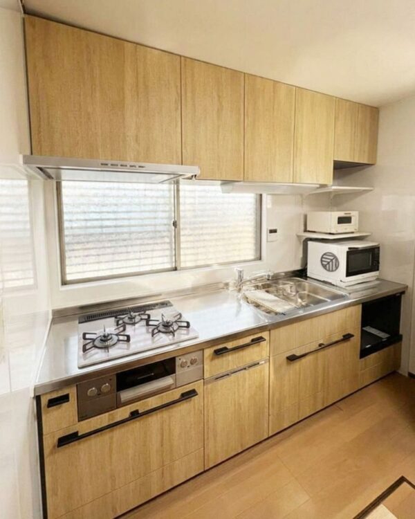 収納しやすいキッチンへ！LIXILリシェル＆オープンパントリーのリフォーム